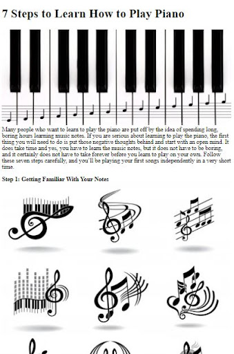 How to Play Piano Keyboard ekran görüntüsü