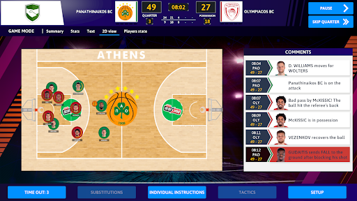 iBasketball Manager 23 ekran görüntüsü