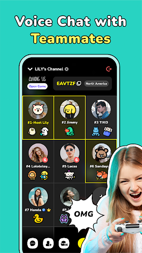 CastChat, Maç ve Sesli Sohbet ekran görüntüsü