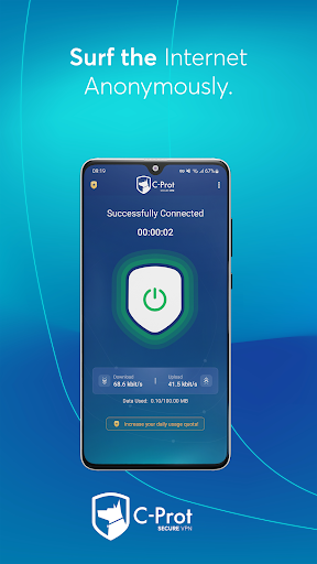 C-Prot VPN ekran görüntüsü
