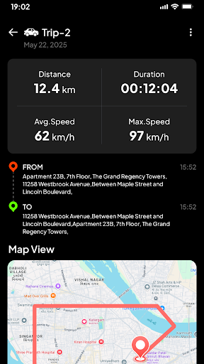 GPS Speed Tracker: Speedometer ekran görüntüsü