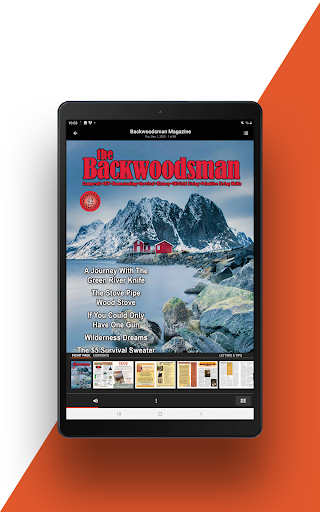 Backwoodsman Magazine ekran görüntüsü