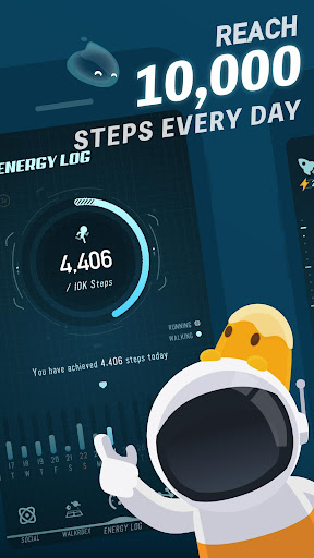 Walkr: Fitness Space Adventure ekran görüntüsü