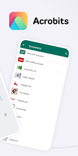 Acrobits: VoIP SIP Softphone ekran görüntüsü