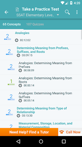 SSAT: Practice,Prep,Flashcards ekran görüntüsü
