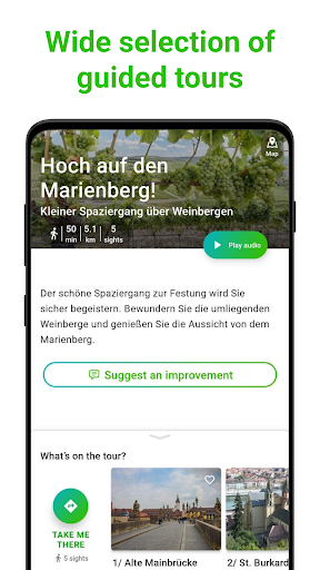 Würzburg Tour Guide:SmartGuide ekran görüntüsü