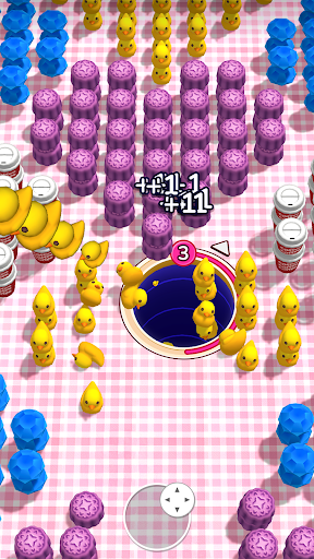 Hole Rush: Eat All Puzzle ekran görüntüsü