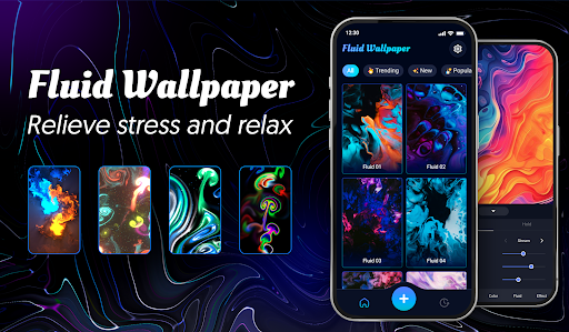 Fluid Wallpaper: Magic Fluids ekran görüntüsü