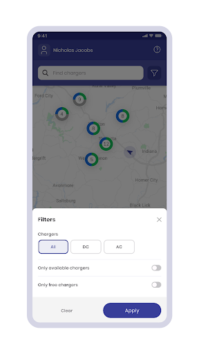 EVoke EV Charging ekran görüntüsü