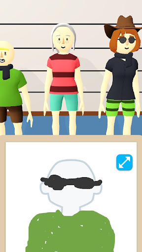 Line Up: Draw the Criminal ekran görüntüsü