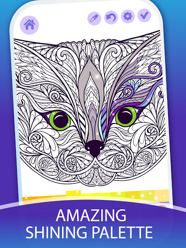 Antistress Adult Coloring Book ekran görüntüsü