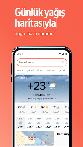 Yandex: Aradığını Bulma Motoru ekran görüntüsü