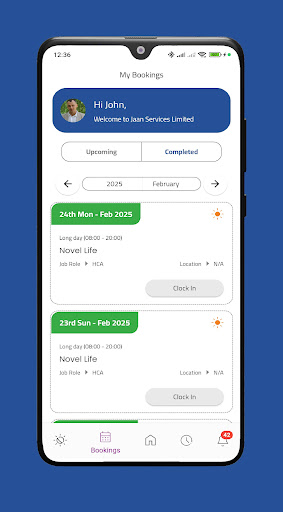 JAAN Services App ekran görüntüsü