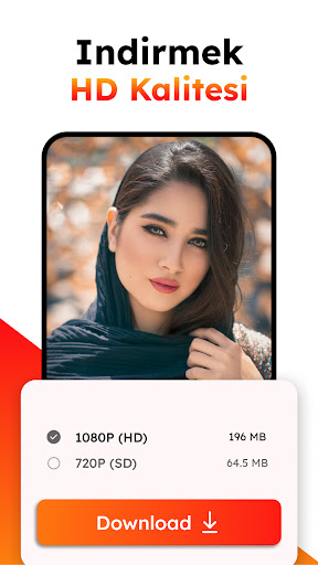 HD Video indirici ve Oynatıcı ekran görüntüsü