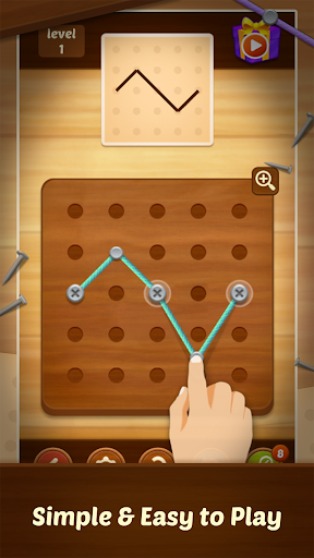 Line Puzzle: String Art ekran görüntüsü