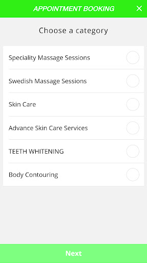 Radiance Body & Skin Therapy ekran görüntüsü
