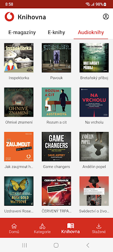 Vodafone galerie ekran görüntüsü