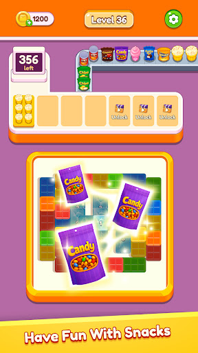Snack Match: Color Supermarket ekran görüntüsü
