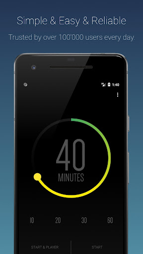 Sleep Timer (Turn music off) ekran görüntüsü