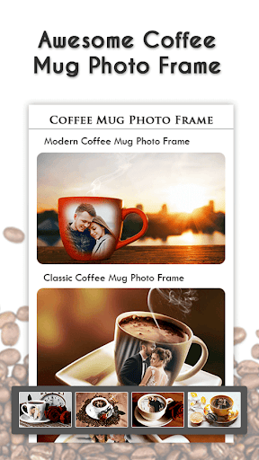 Coffee Photo Frame - Mug Photo ekran görüntüsü