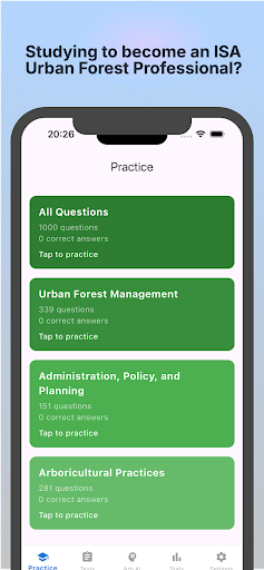 ISA Urban Forest Flashcards ekran görüntüsü
