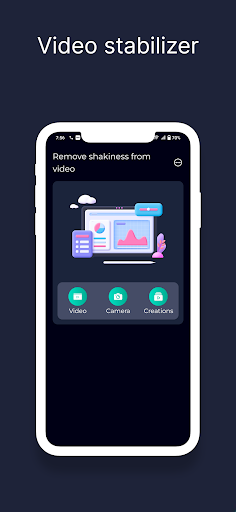 Remove shakiness from video ekran görüntüsü