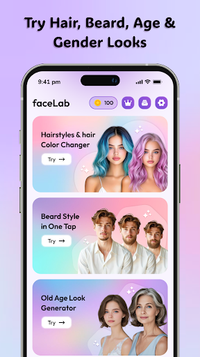 AI Hairstyle Try On Hair Color ekran görüntüsü