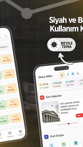 Altın Fiyatları ve Canlı Döviz ekran görüntüsü