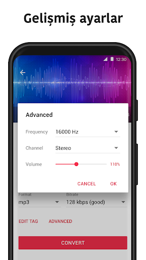MP3 dönüştürücü-video cevirme ekran görüntüsü