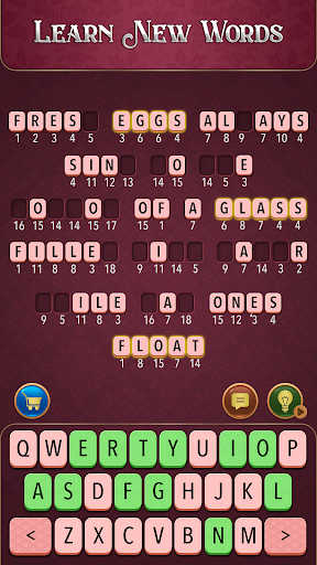 Word Code - Cryptogram Puzzle ekran görüntüsü