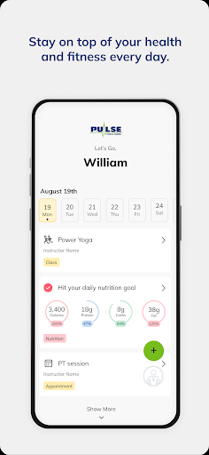 Pulse Fitness and Training ekran görüntüsü