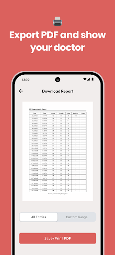 BP Log - Blood Pressure Diary ekran görüntüsü
