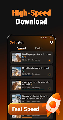 Swift Fetch - Video Downloader ekran görüntüsü
