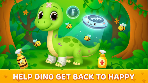 Dino Care Games For Toddler ekran görüntüsü