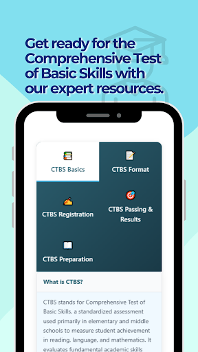 CTBS Practice Test ekran görüntüsü