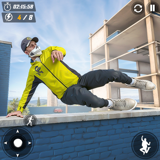 Only Going Up Parkour Rooftop