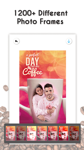 Coffee Photo Frame - Mug Photo ekran görüntüsü