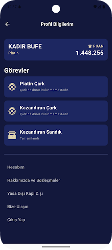 BAT Kazananlar Dünyası ekran görüntüsü