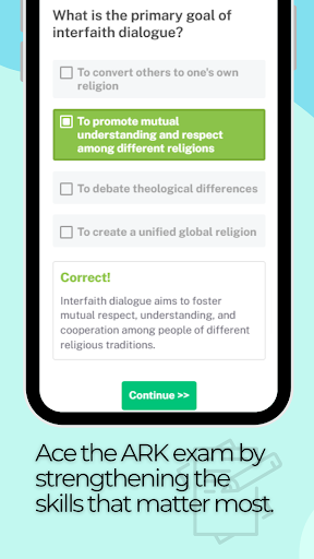 ARK Practice Test ekran görüntüsü