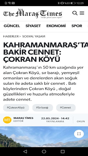 Maraş Times ekran görüntüsü