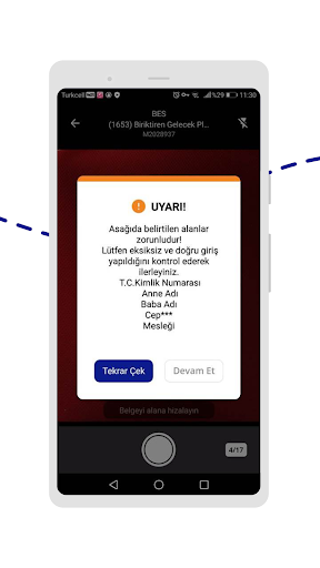 AgeSA ÇekGönder ekran görüntüsü