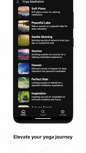 Yoga Music App ekran görüntüsü