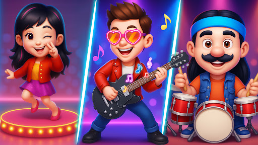 Pop Star Band Clicker Games ekran görüntüsü