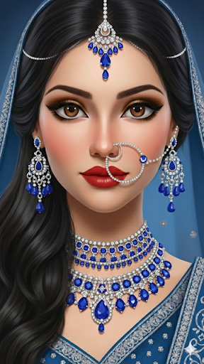 Bridal Dress up Wedding Makeup ekran görüntüsü