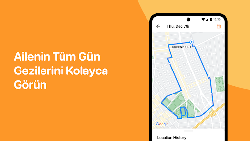 AlfredCircle - Konum paylaşımı ekran görüntüsü