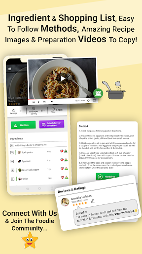 All Pasta Recipes Offline Book ekran görüntüsü