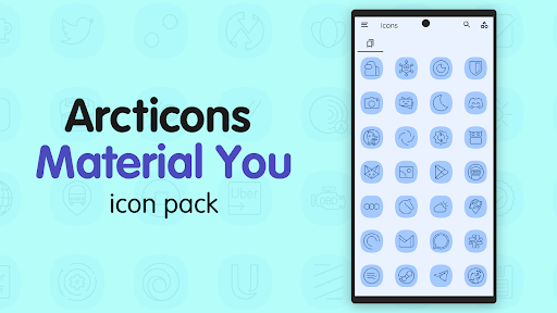 Arcticons Material You Icons ekran görüntüsü