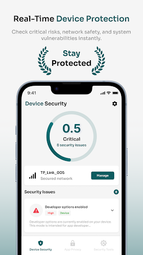 Anti Hack & Spyware Detector ekran görüntüsü
