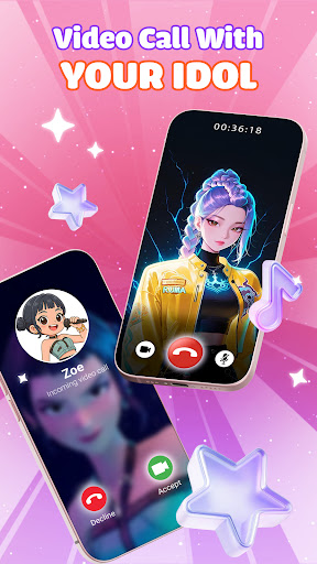Idol Video Call & Prank Chat ekran görüntüsü