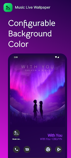 Music Live Wallpaper ekran görüntüsü